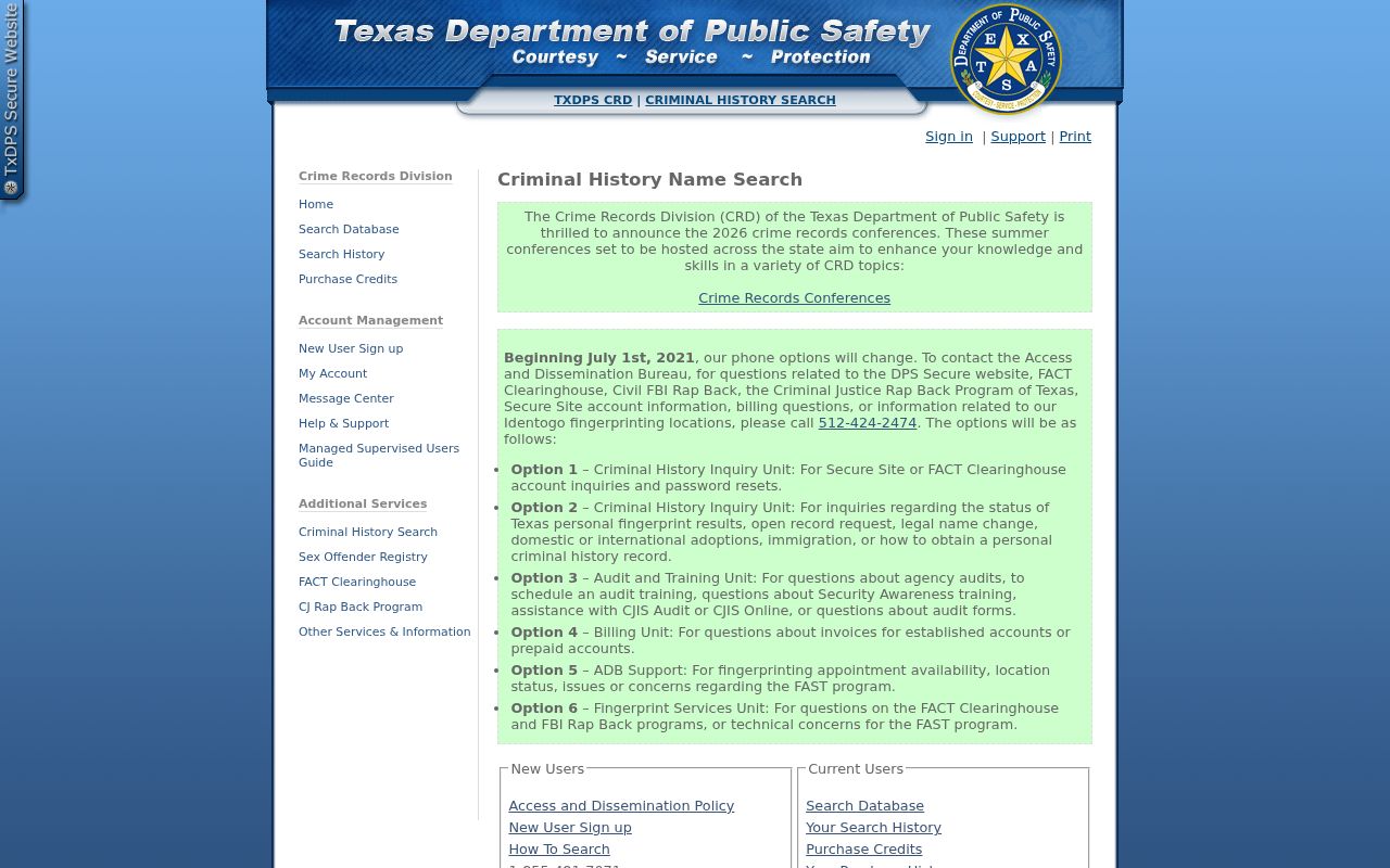 Mitchell County criminal record Texas conviction name search